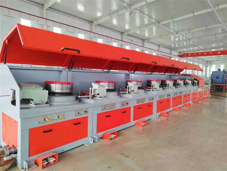 High Speed Nail Straight Wire Drawing Machine With Descaling